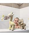 Tikiri OUTLET - 3-in-1 Rattle, Teether, Bath Toy - Lion - My First Zoo - Gift Box - 100% Natural Rubber - Showroom Sample Bath Toys