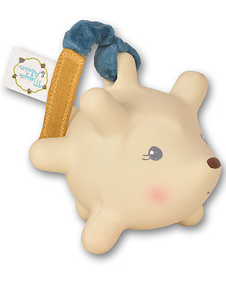 Tikiri Rattle Ethan the Hedgehog - Natural Rubber Puppets