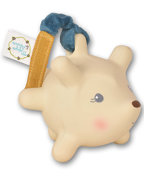 Tikiri Rattle Ethan the Hedgehog - Natural Rubber Teethers