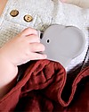 Tikiri Safari Doudou Comforter - Elephant - Red Barn Muslin - Natural Rubber Teether Doudou & Comforters