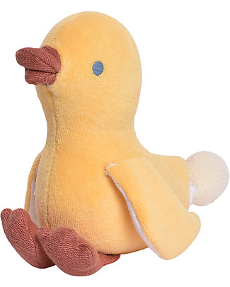 Tikiri Tara the Duck - Baby Musical Toy - 100% Organic Cotton Rattles