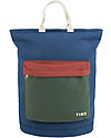 Tiny Cottons 2in1 Totepack - Color Block - Cotton Backpack