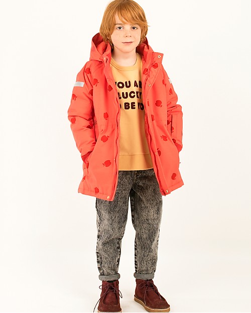 Tiny Cottons Baggy Jeans, Snowy Black Jeans