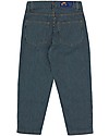 Tiny Cottons Baggy Pant with Stripes - Denim - Five Pockets Model -  100% Cotton Jeans