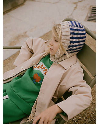 Tiny Cottons Bon Appétit Sweatshirt - Grass Green - 100% Organic Cotton Sweatshirts
