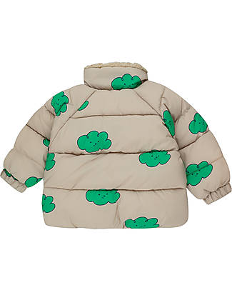 Tiny Cottons Clouds Padded Baby Jacket - Taupe - Windproof and Waterproof Down Jacket