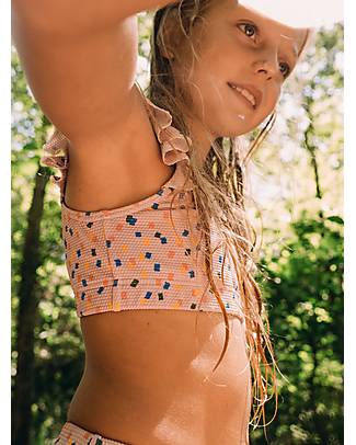 Tiny Cottons Confetti Swim Set - Light Violet - with Cute Ruffles! Bikinis And Tankinis
