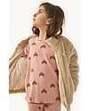 Tiny Cottons Croissants Long-sleeved T-shirt -  Powder Pink/Light Brown Long Sleeves Tops