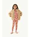 Tiny Cottons Croissants Long-sleeved T-shirt -  Powder Pink/Light Brown Long Sleeves Tops