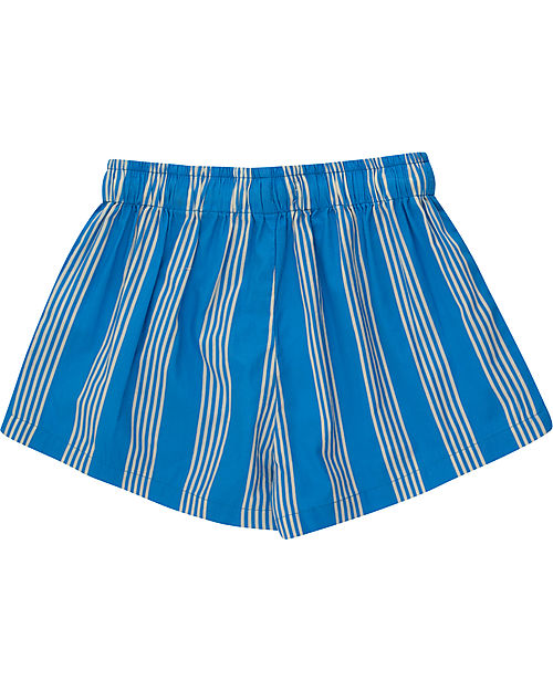TINYCOTTONS FINE LINES LONG SKIRT *lapis blue/light cream* TINYCOTTONS FINE LINES LONG SKIRT *lapis blue/light cream*