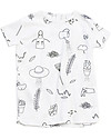 Tiny Cottons Garden Story Oversized Dress - 100% Pima Cotton Dresses_