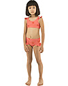 Tiny Cottons Girl's Swim Set with Frills Hearts - Red Bikinis And Tankinis