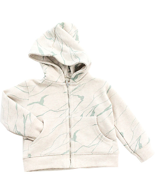 Tiny Cottons Hooded Fleece - Marble print - 100% Pima Cotton