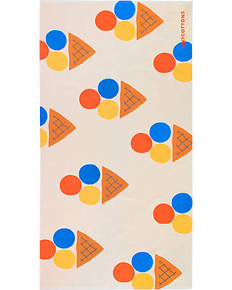 Tiny Cottons Ice Cream Towel - Light Cream Towels And Flannels