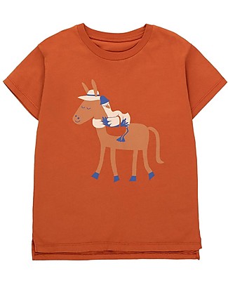 Tiny Cottons My Donkey Friend Tee - Tawny - 100% Organic Cotton T-shirts