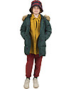 Tiny Cottons Padded Jacket - Dark Green/Black - Waterproof and Windproof! Coats