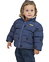 Tiny Cottons Padded Jacket - Light Navy/Navy - Waterproof and Windproof! Down Jacket