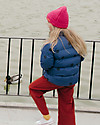 Tiny Cottons Padded Jacket - Light Navy/Navy - Waterproof and Windproof! Down Jacket