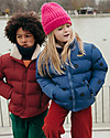 Tiny Cottons Padded Jacket - Light Navy/Navy - Waterproof and Windproof! Down Jacket