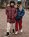 Tiny Cottons Padded Jacket - Light Navy/Navy - Waterproof and Windproof! Down Jacket
