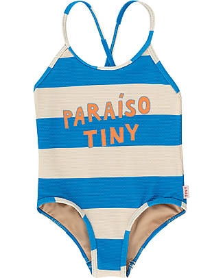 Tiny Cottons Paraiso Swimsuit - Light Cream Lapis Blue - Ready for Summer! Swimsuits