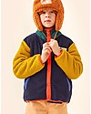 Tiny Cottons Polar Jacket - Deep Blue/Honey - a Colorful Hug for the Coldest Days Jackets