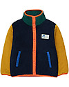 Tiny Cottons Polar Jacket - Deep Blue/Honey - a Colorful Hug for the Coldest Days Jackets