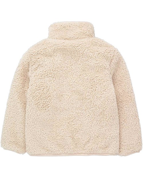 Tiny Cottons Polar Sherpa Jacket - Light Cream - Soft and Warm! Jackets