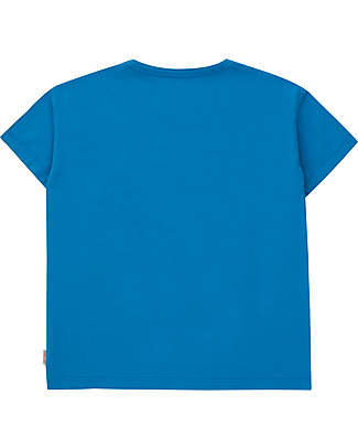 Tiny Cottons Siesta Tee Shirt - Lapis Blue Light Cream - Organic Cotton GOTS T-shirts