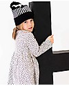 Tiny Cottons Small Dots Dress - Black on White - 100% Pima Cotton Dresses_