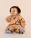 Tiny Cottons Snow  One-piece “Big  cherries”, Dark  nude/Plum - Warm and safe! Coats
