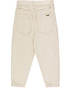 Tiny Cottons Solid Baggy Pant - Cream Jeans