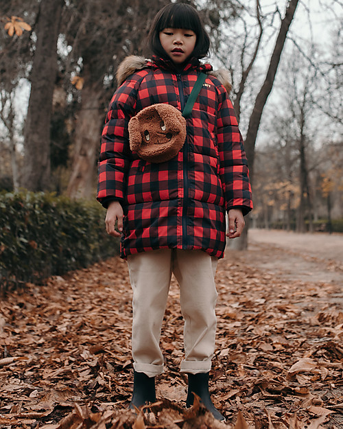 Tiny Cottons Solid Baggy Pant - Cream Jeans