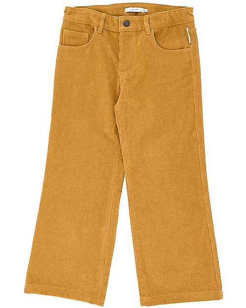 Tiny Cottons Solid Corduroy Pants, Mustard Trousers