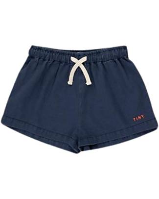 Tiny Cottons Solid Short with Drawstring - Ultramarine - 100% Cotton Shorts