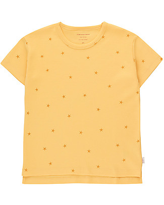 Tiny Cottons Starfish Tee - Yellow/Honey - Pima Cotton Evening Tops