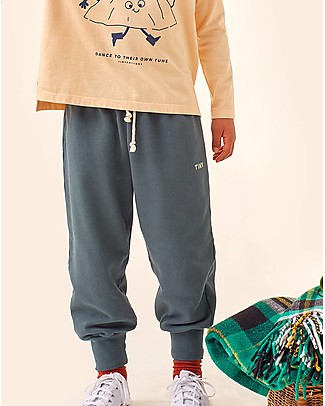 Tiny Cottons Sweatpant - Ink Blue - 100% Organic Cotton - Comfortable and Practical! Trousers