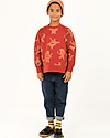 Tiny Cottons Sweatshirt Cats, Dark Brown/Brown - Pima Cotton Sweatshirts