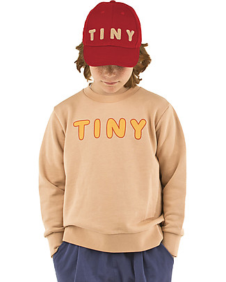 Tiny Cottons Sweatshirt "Tiny", Nude/Yellow - 100% Pima Cotton Sweatshirts