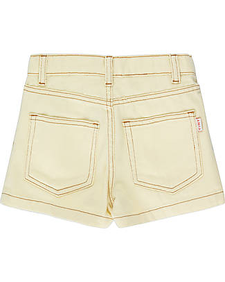 Tiny Cottons Tiny Apple Short - Pastel Yellow - 100% Cotton Shorts