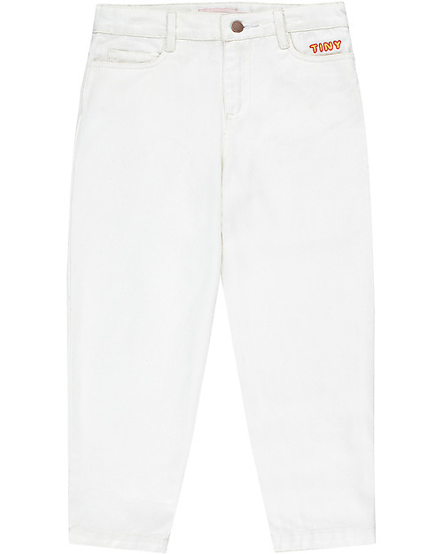 TINYCOTTONS TINY BAGGY JEANS *off-white* TINYCOTTONS TINY BAGGY JEANS *off-white*