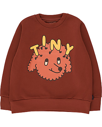 Tiny Cottons Tiny Dog Sweatshirt - Dark Brown/Sienna - Pima Cotton Sweatshirts
