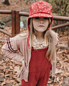 Tiny Cottons Tiny Frills Cardigan - Nude - Merino Wool and Silk Blend Cardigans