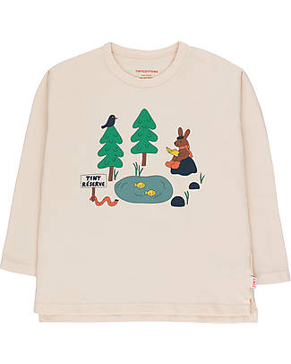 Tiny Cottons Tiny Rèserve Long-sleeved T-shirt - Nude Long Sleeves Tops