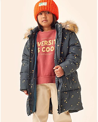 Tiny Cottons Windproof Padded Jacket - Sky - Ink Blue - Waterproof 1000 mm H2O Jackets