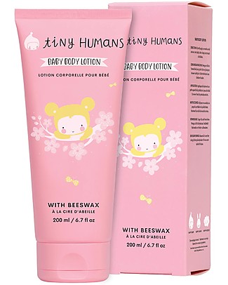 Tiny Humans Baby Body Lotion, Beeswax - 200 ml Baby Creams and Oils