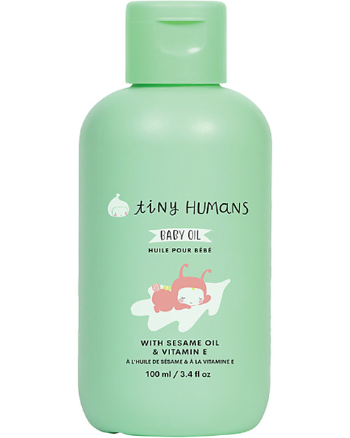 Tiny Humans Baby Oil, Sesame Oil and Vitamin E - 100 ml Baby Creams and Oils