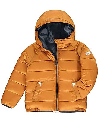 Toastie Kids Ecoreversible Puffer - Matte Honey/Blue Navy Down Jacket