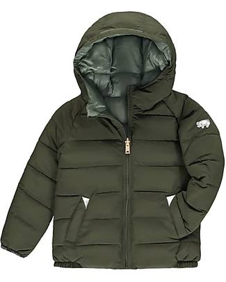 Toastie Kids Ecoreversible Puffer - Matte Olive/Sage Down Jacket