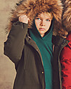 Toastie Kids North Star Parka - Olive - Eco Faux-Down Fill Coats